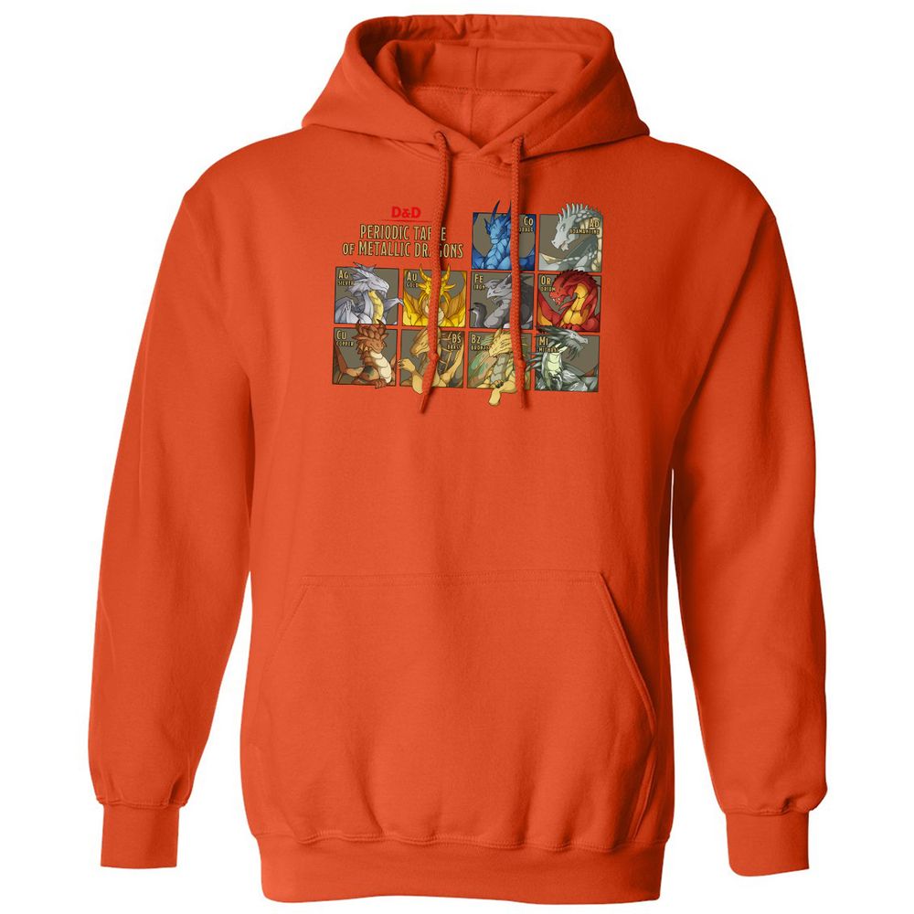 Classic Unisex Hoodie - EES8BRWA - Orange - 10