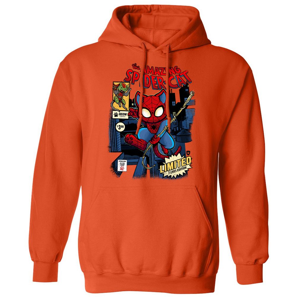 Classic Unisex Hoodie - J8PLYFDZ - Orange - 10