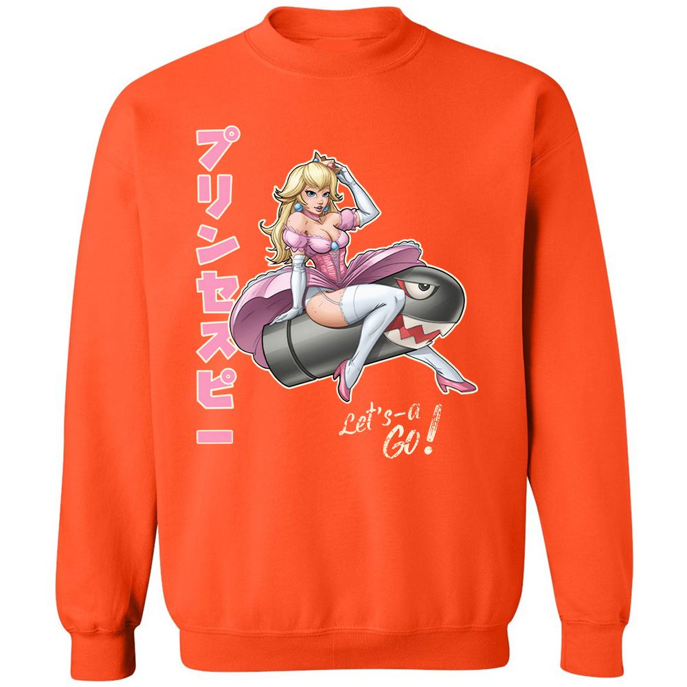 Classic Unisex Sweatshirt - GVA6DRWJ - Orange - 10