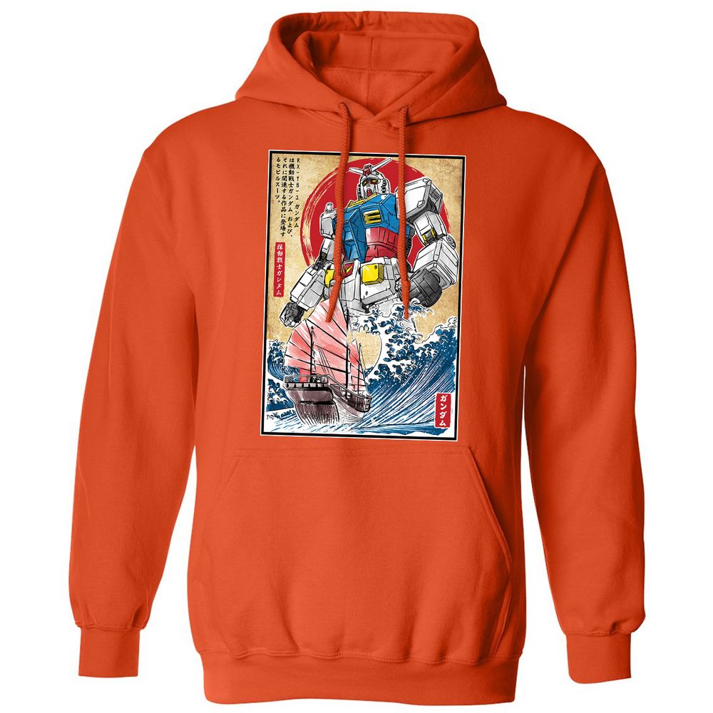 Classic Unisex Hoodie - 7KSQSNA7 - Orange - 10