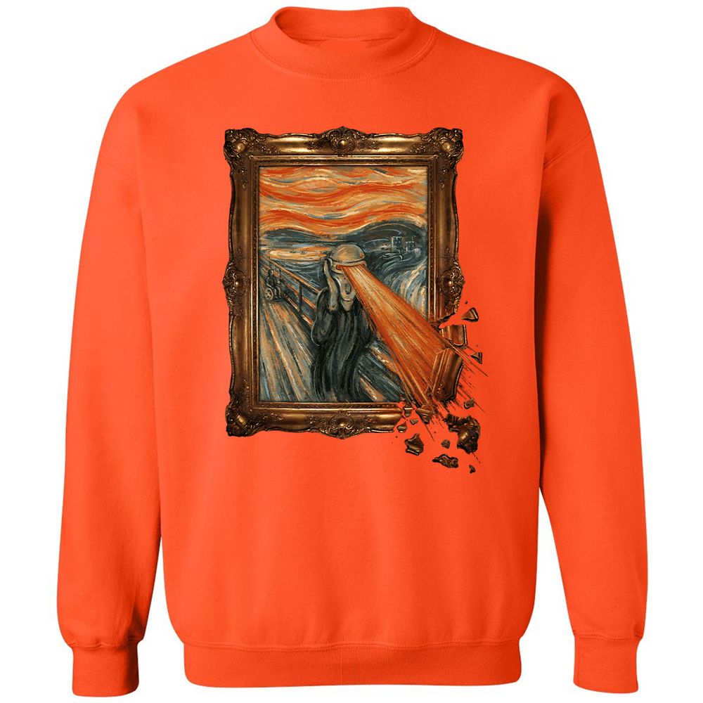 Classic Unisex Sweatshirt - DMUKSSRW - Orange - 10
