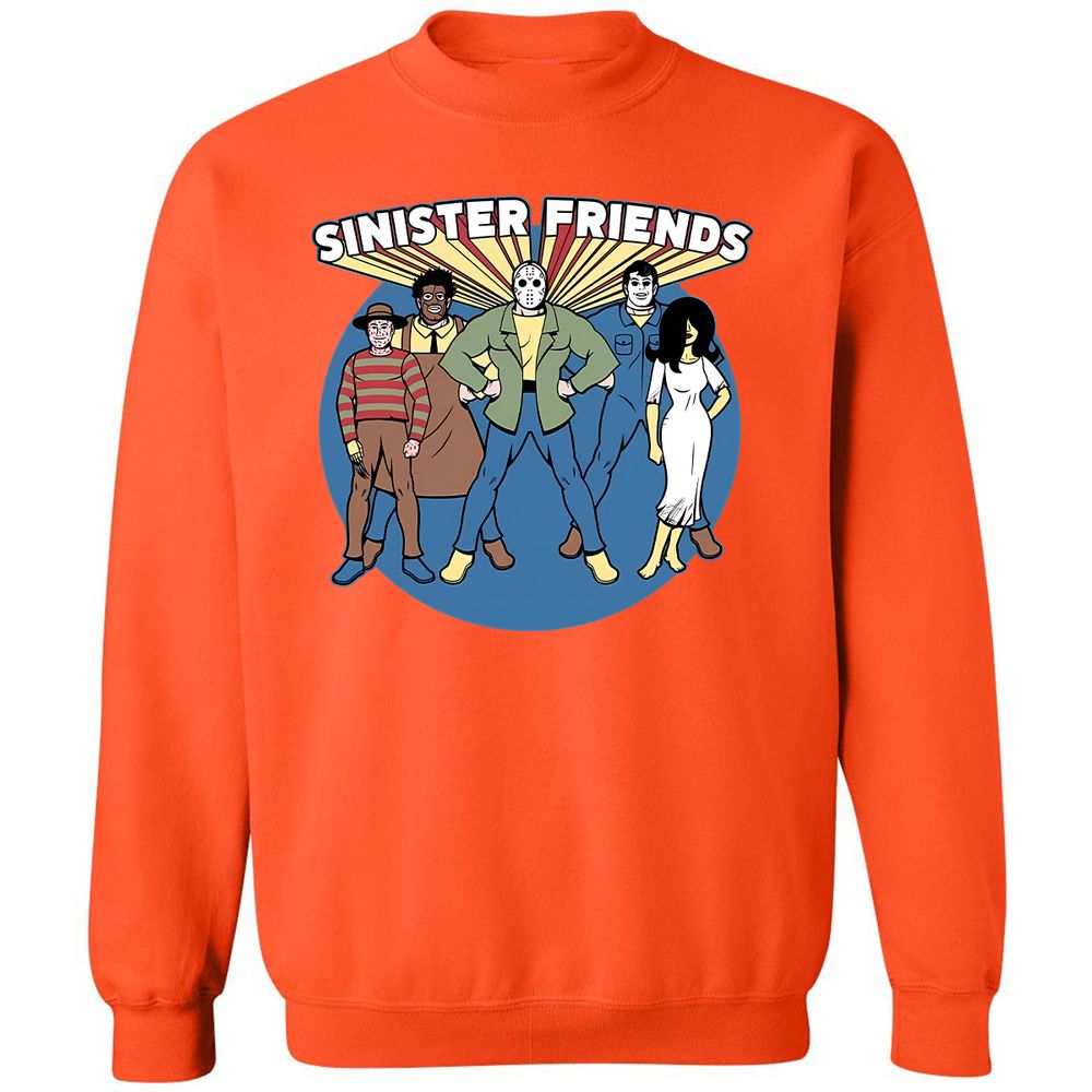 Classic Unisex Sweatshirt - NMF8Z5UX - Orange - 10