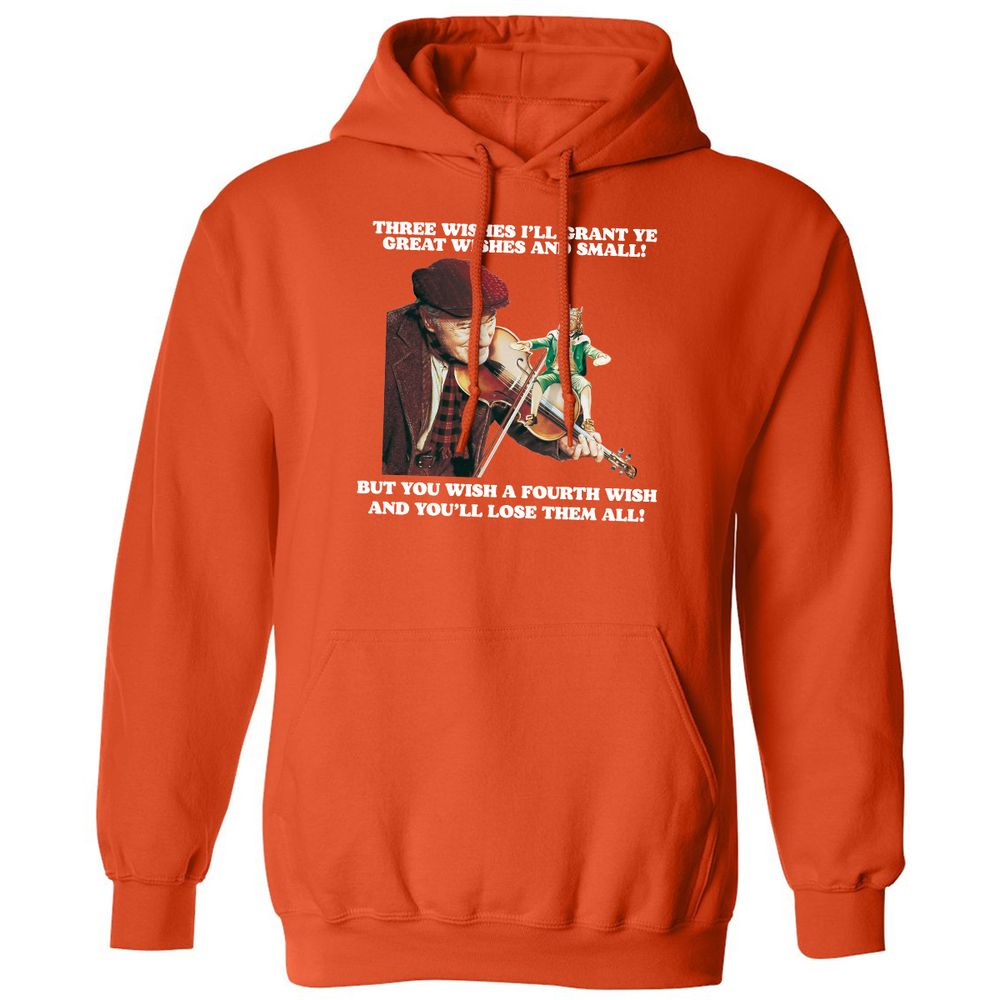 Classic Unisex Hoodie - HR8CGUTS - Orange - 10