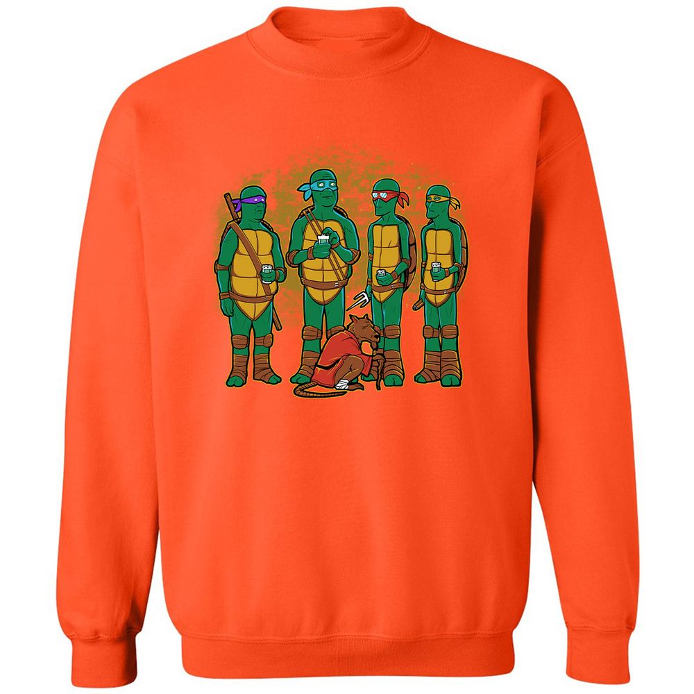 Classic Unisex Sweatshirt - TKDF5N7R - Orange - 10