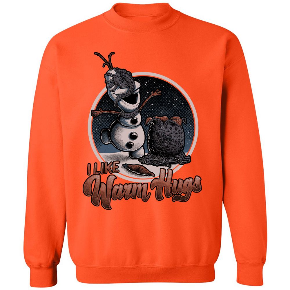 Classic Unisex Sweatshirt - 8LM3F1RK - Orange - 10