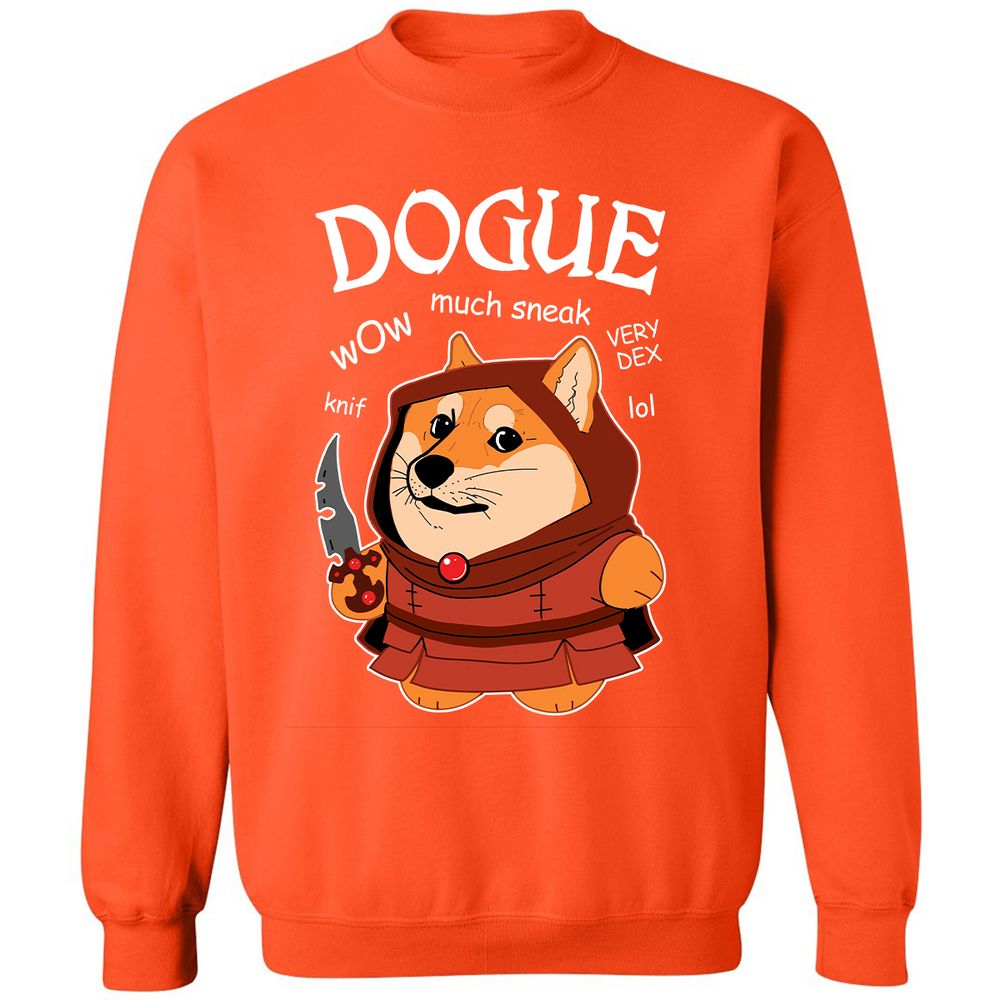 Classic Unisex Sweatshirt - XCWQWDXV - Orange - 10