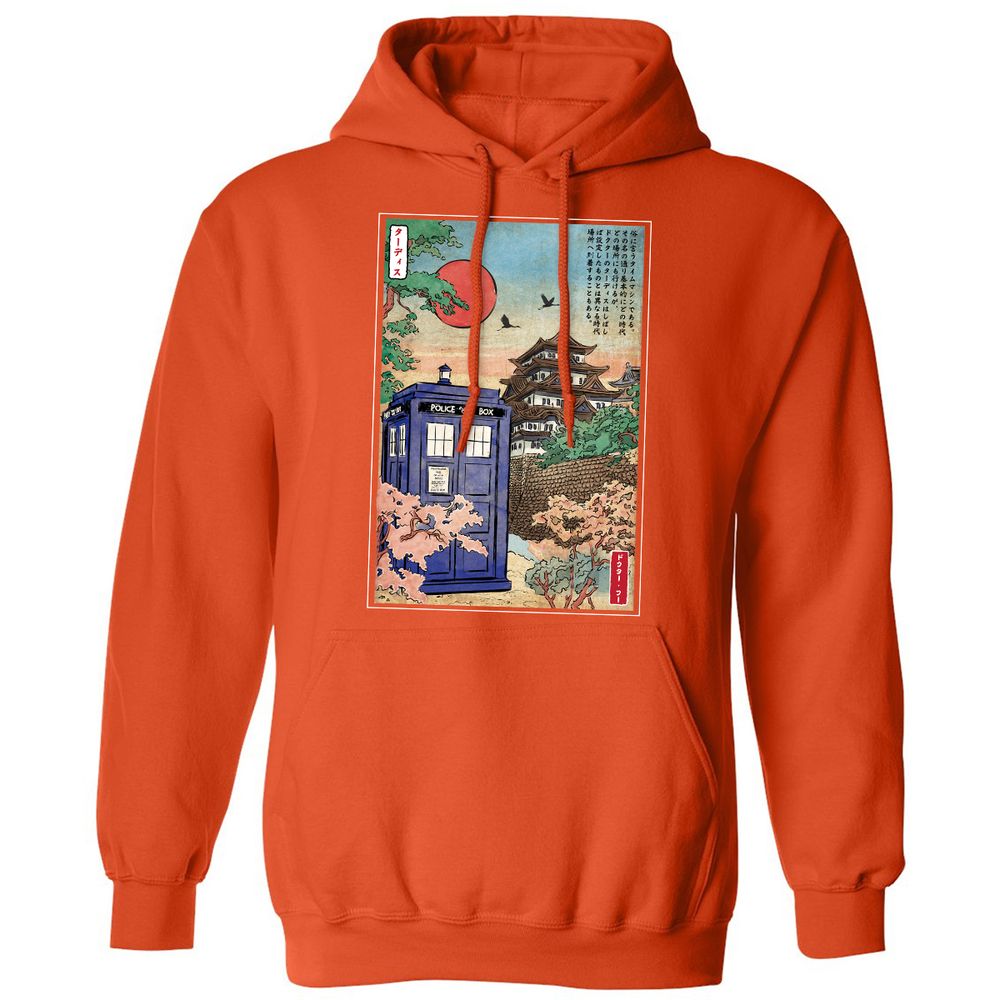 Classic Unisex Hoodie - LEDVTNWK - Orange - 10
