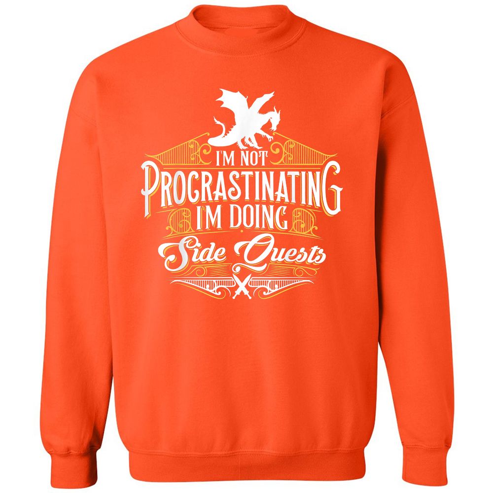 Classic Unisex Sweatshirt - 5FDTFQEY - Orange - 10