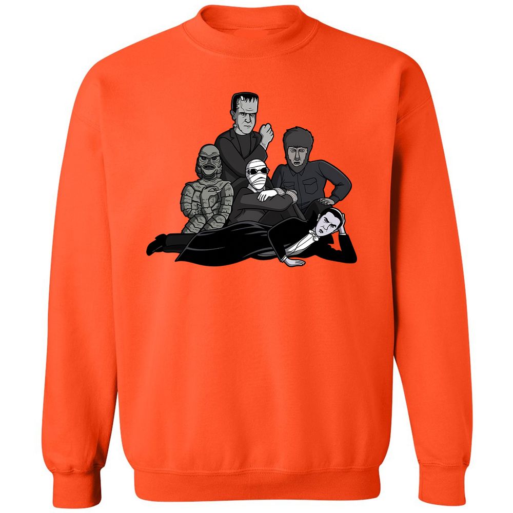 Classic Unisex Sweatshirt - KDK8CJXW - Orange - 10