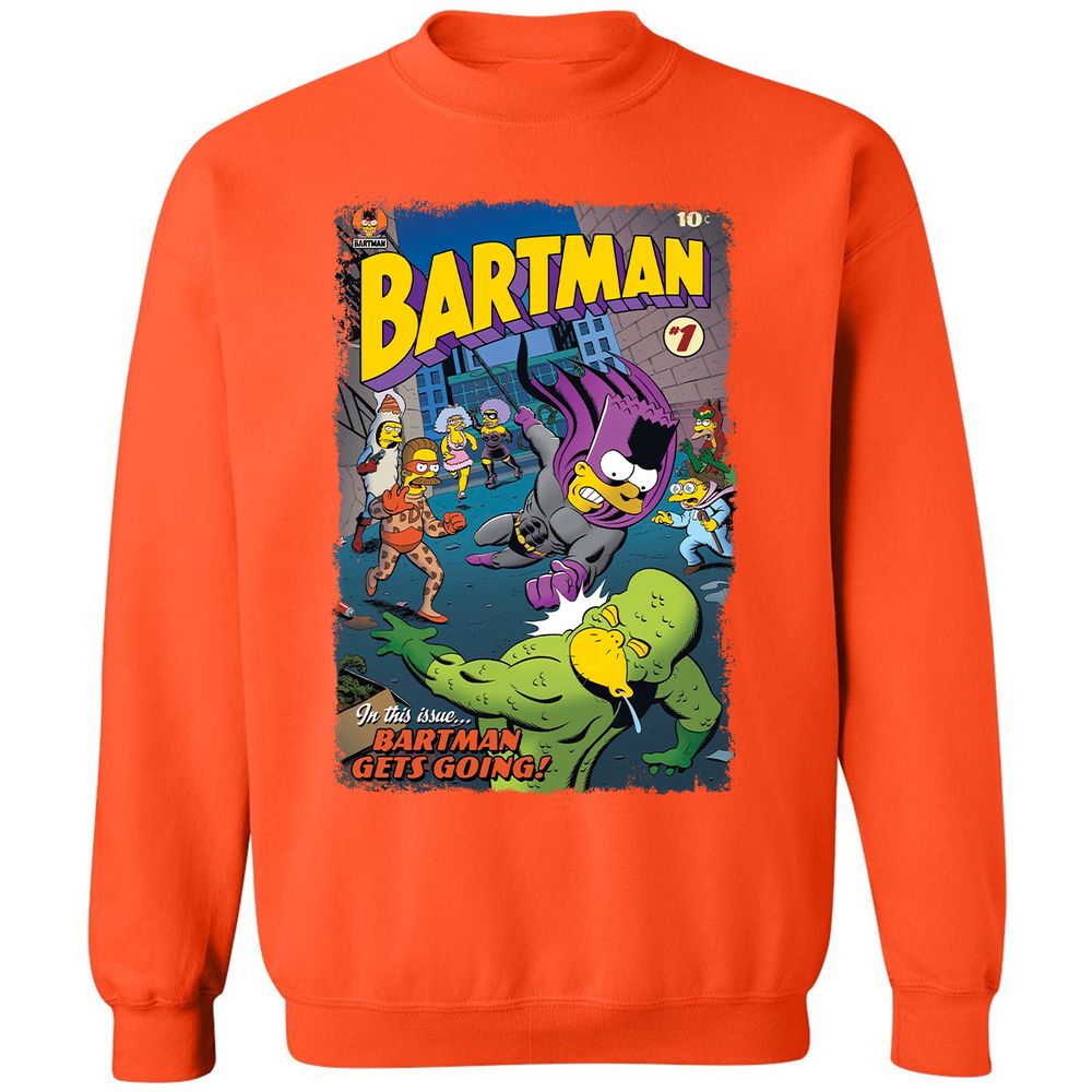 Classic Unisex Sweatshirt - XNQPV532 - Orange - 10