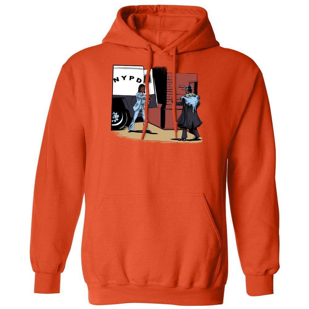 Classic Unisex Hoodie - ZZ56M2YX - Orange - 10
