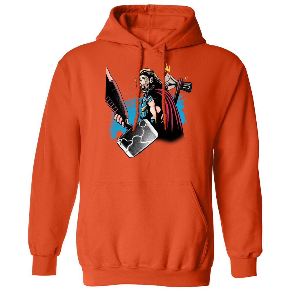 Classic Unisex Hoodie - Q1Z352VH - Orange - 10
