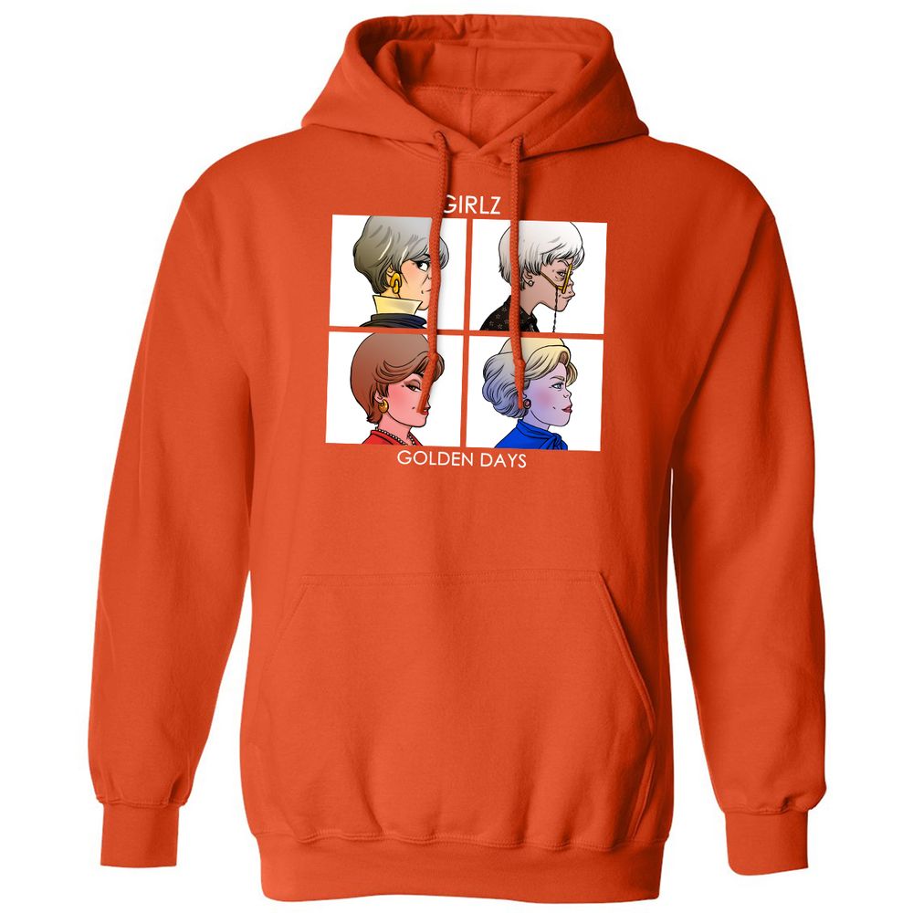 Classic Unisex Hoodie - NSMD6CGN - Orange - 10