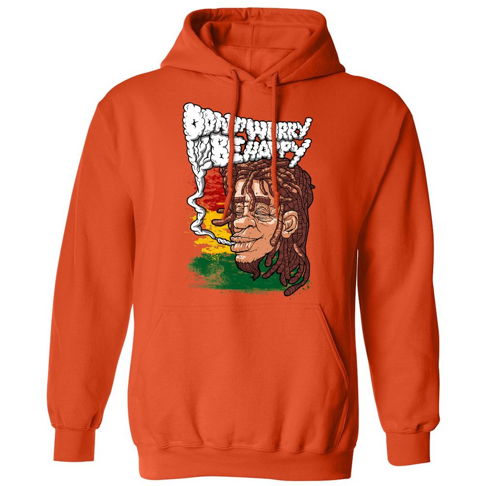 Classic Unisex Hoodie - LEDH7CUW - Orange - 10