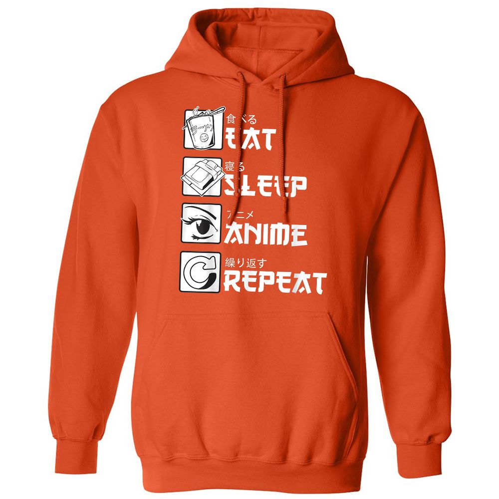 Classic Unisex Hoodie - 3D8T4YJJ - Orange - 10