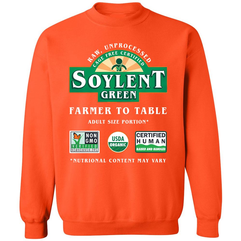 Classic Unisex Sweatshirt - PGXW7NMJ - Orange - 10