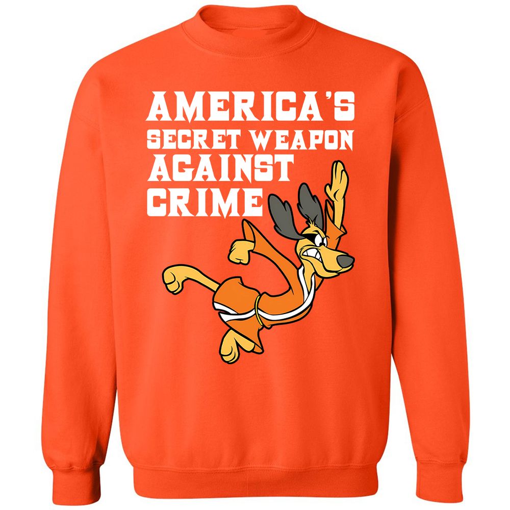 Classic Unisex Sweatshirt - BQAY5JZN - Orange - 10