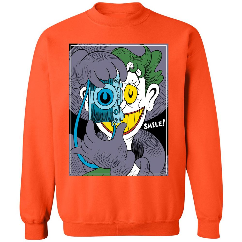 Classic Unisex Sweatshirt - ERYK36SR - Orange - 10