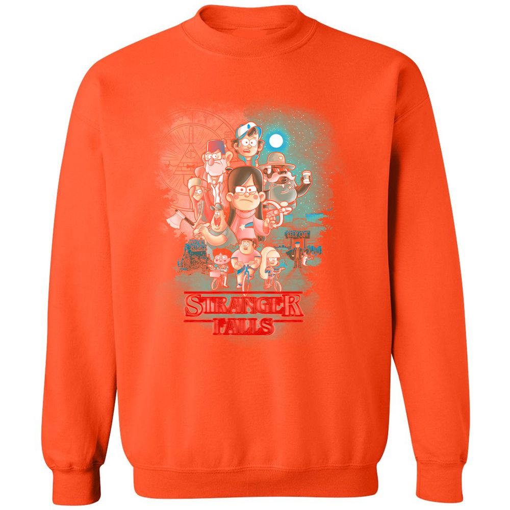 Classic Unisex Sweatshirt - Y1V7QEK6 - Orange - 10