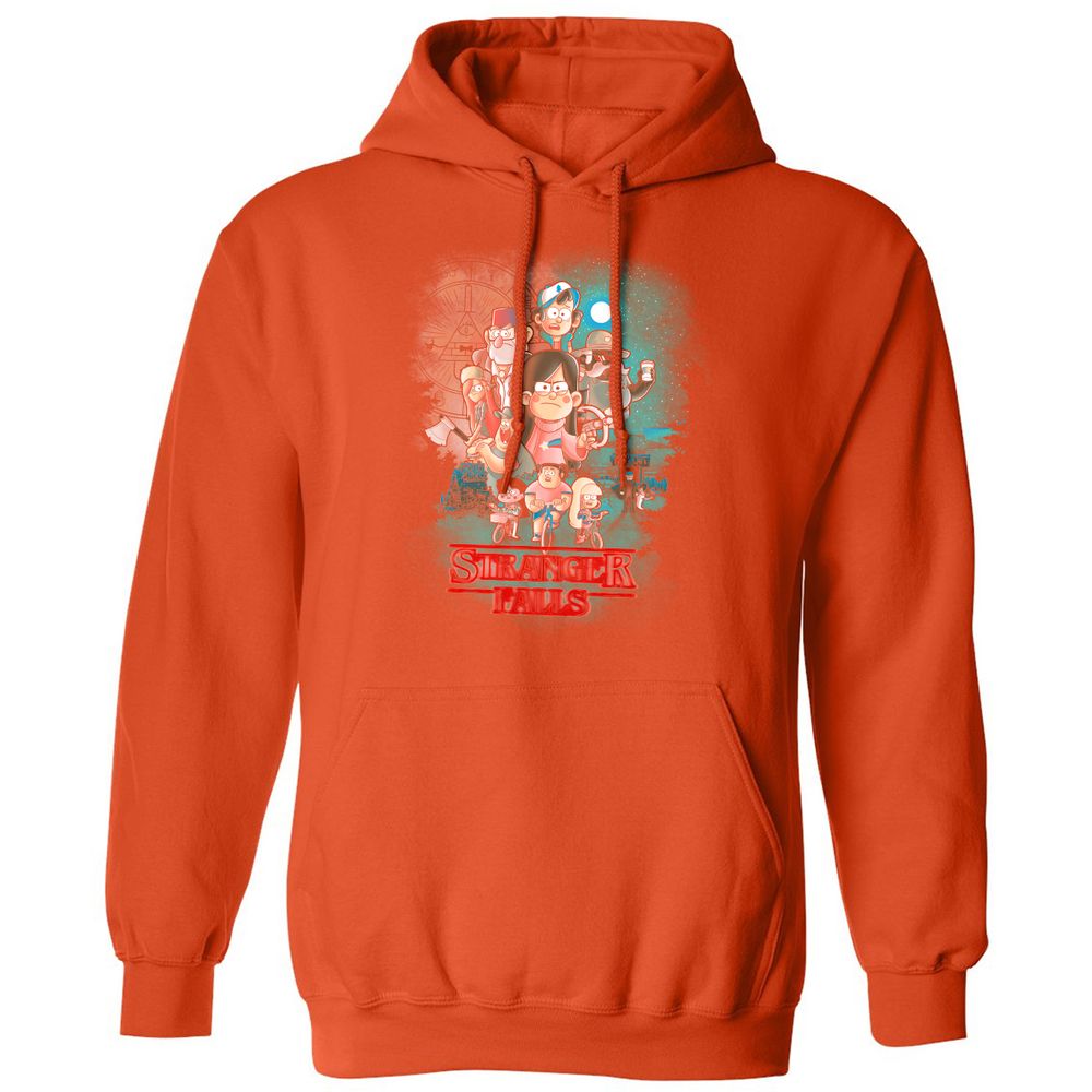 Classic Unisex Hoodie - Q9DDUGBK - Orange - 10