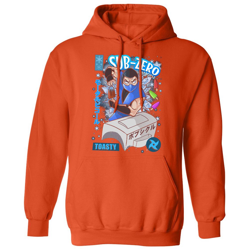 Classic Unisex Hoodie - V5RHG345 - Orange - 10