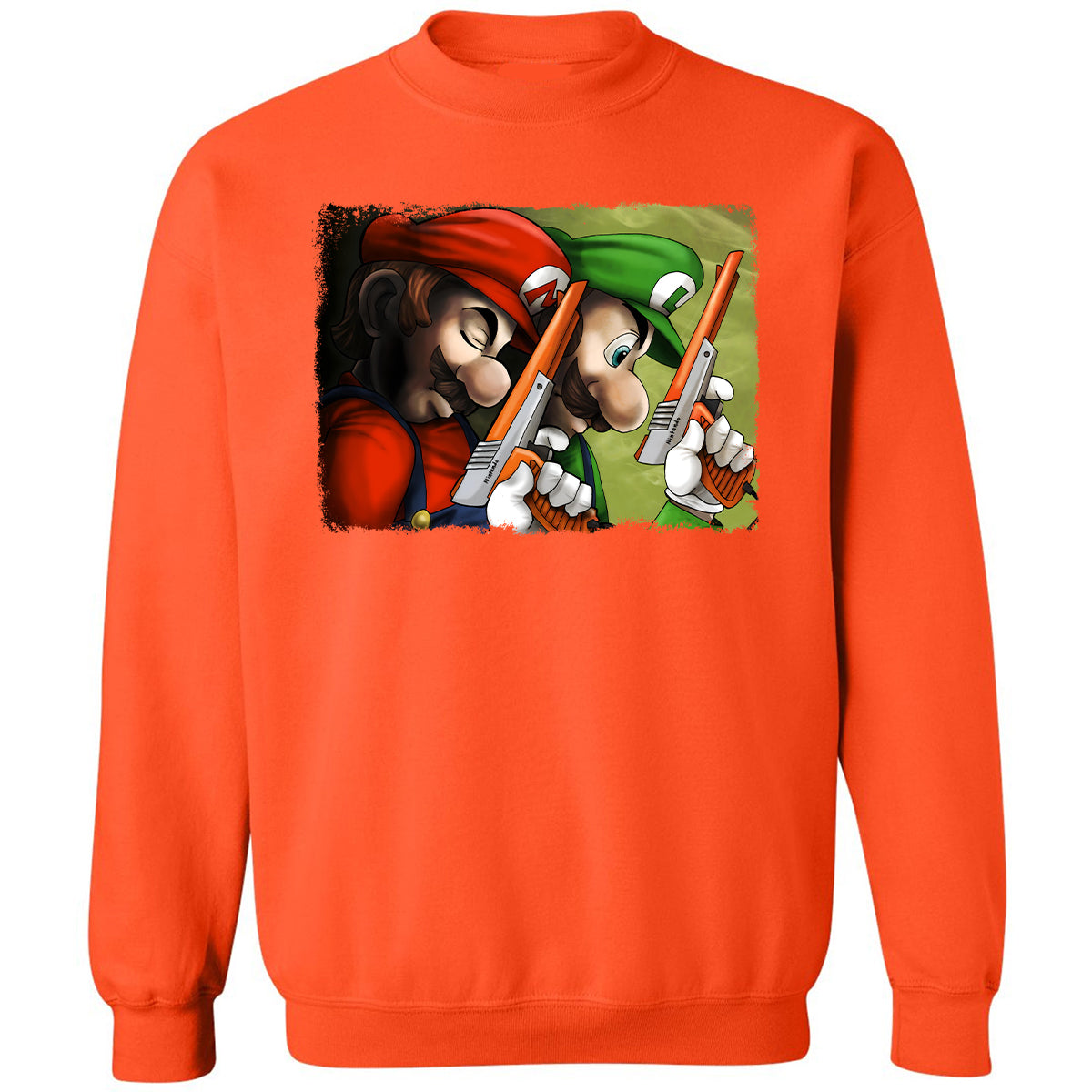 Classic Unisex Sweatshirt - FQP73TJR - Orange - 10
