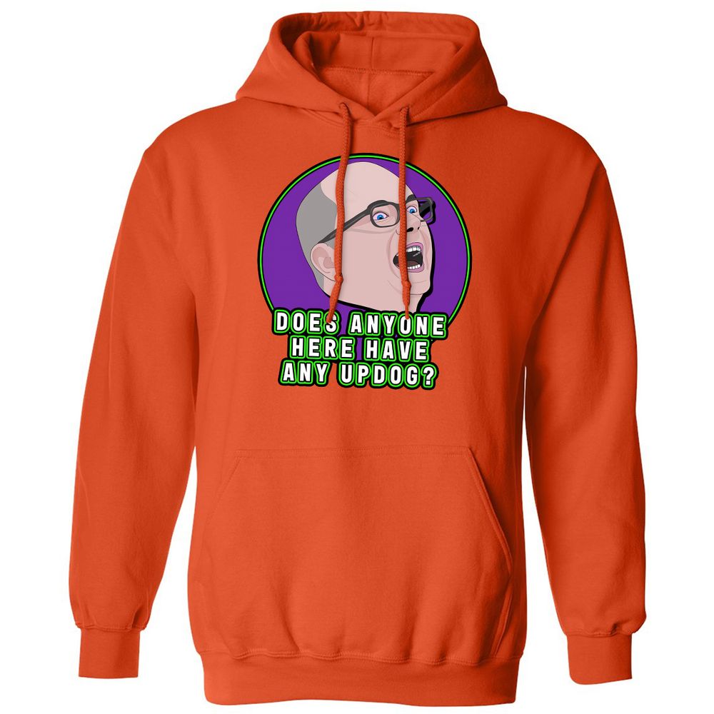 Classic Unisex Hoodie - VRS194QR - Orange - 10