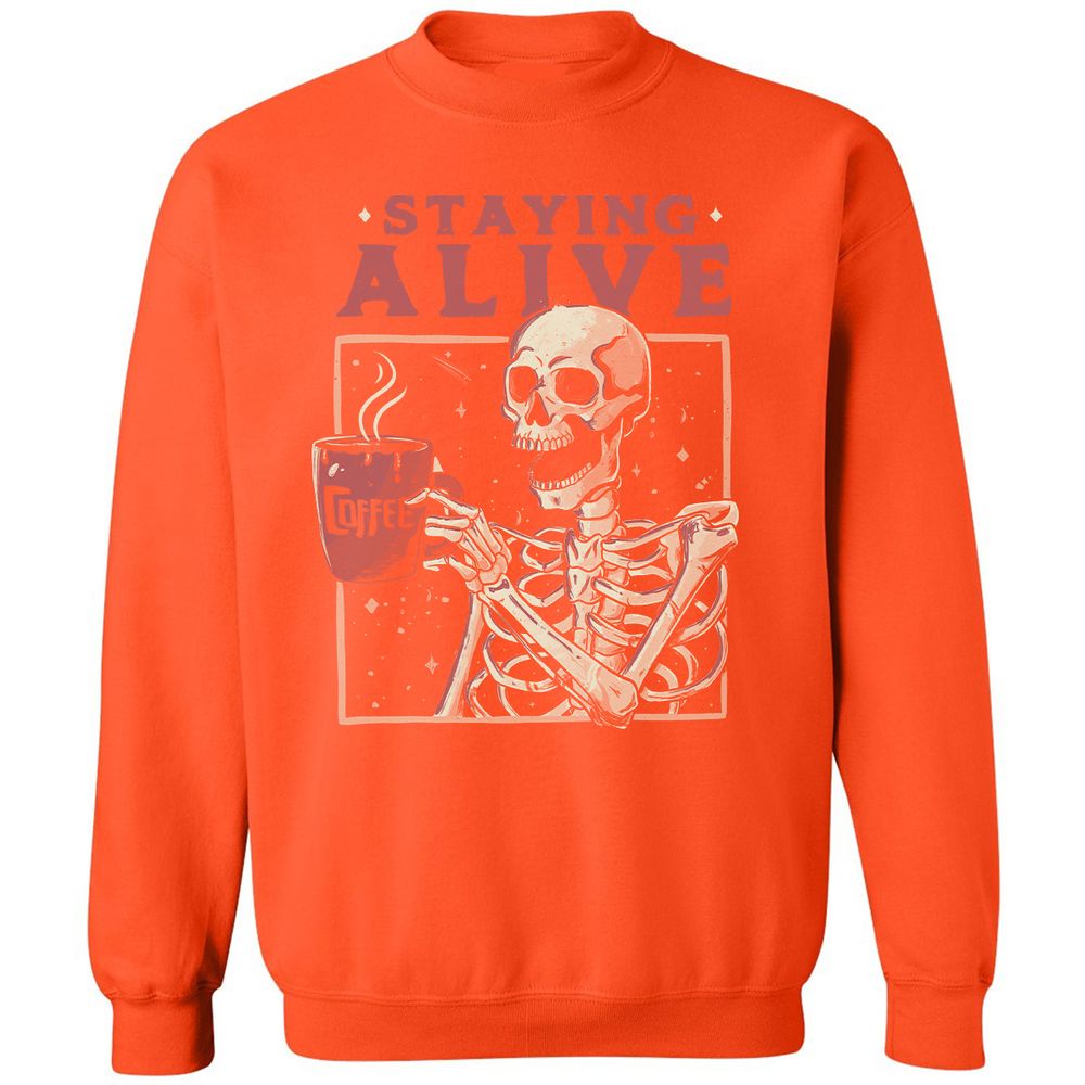 Classic Unisex Sweatshirt - 9QCSUPGN - Orange - 10