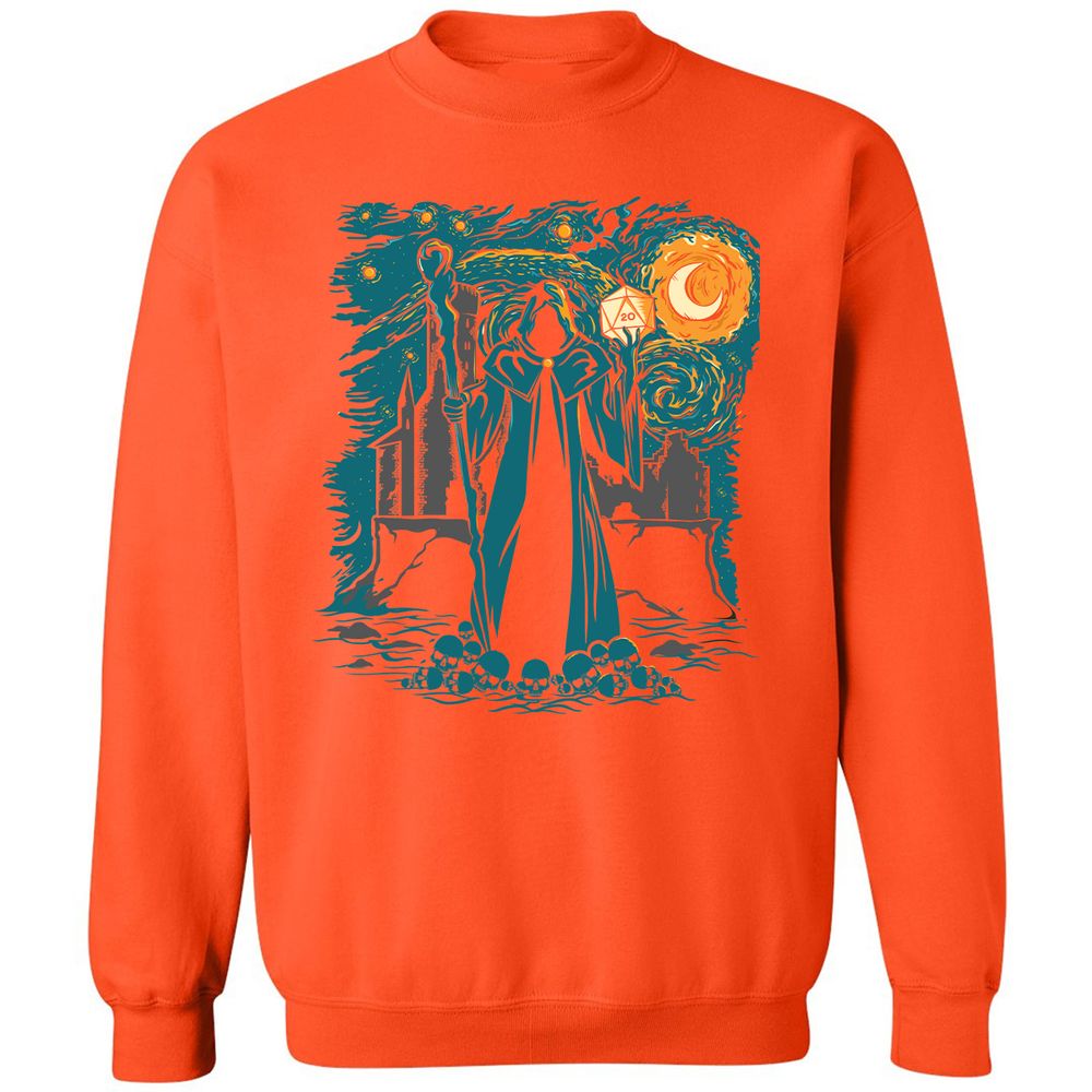Classic Unisex Sweatshirt - X2ZAVJN3 - Orange - 10