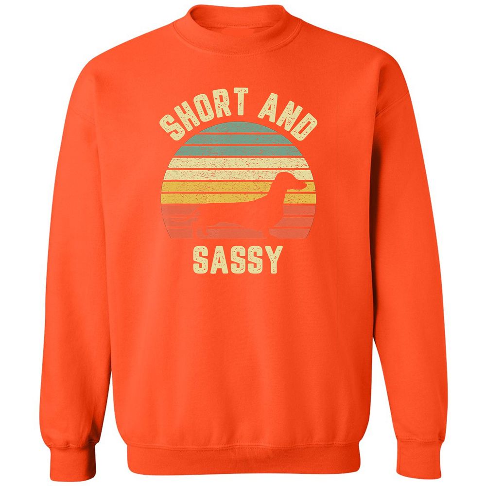 Classic Unisex Sweatshirt - W818PAQN - Orange - 10