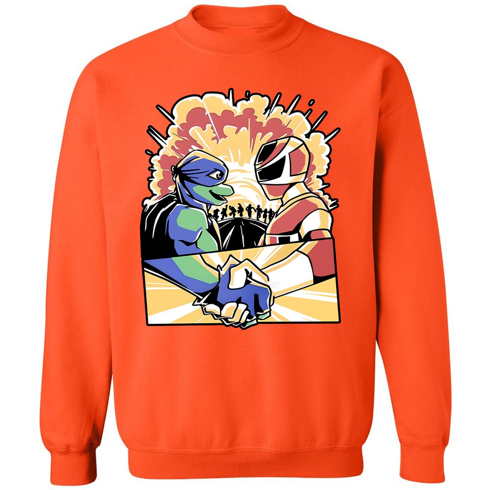 Classic Unisex Sweatshirt - HBYJVTR2 - Orange - 10