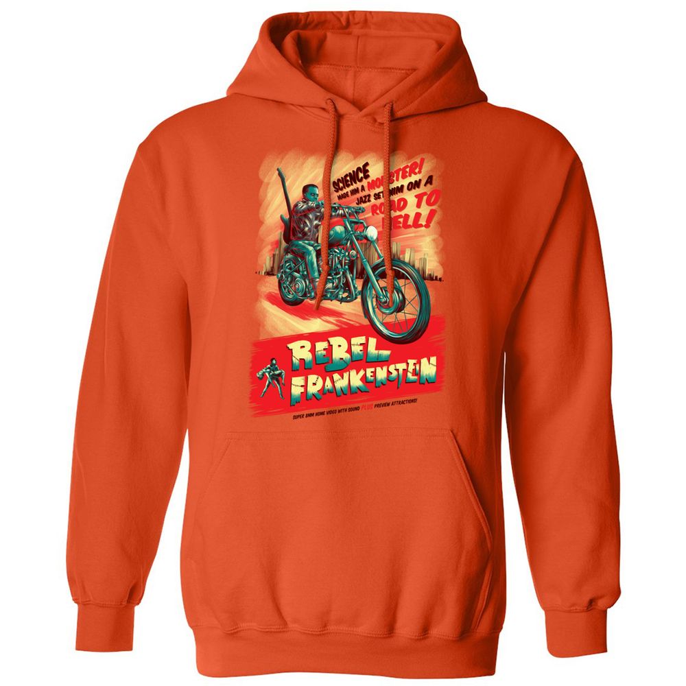 Classic Unisex Hoodie - LV45B3MR - Orange - 10