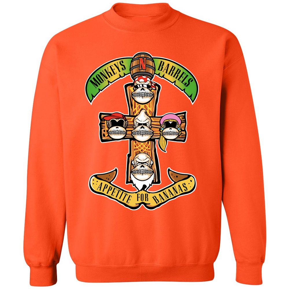 Classic Unisex Sweatshirt - N9H96X9X - Orange - 10