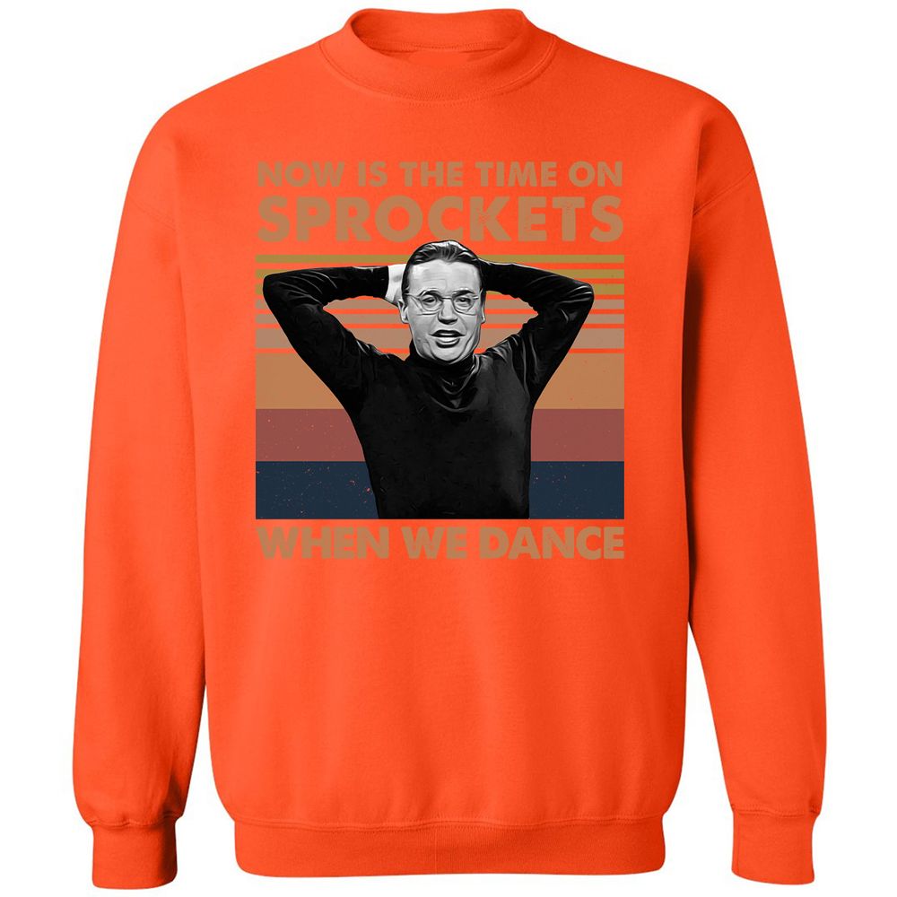 Classic Unisex Sweatshirt - JSS7UQEK - Orange - 10