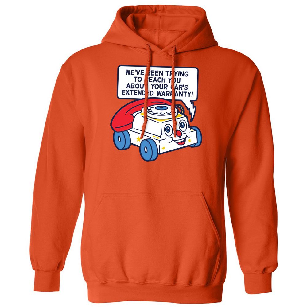 Classic Unisex Hoodie - FV2EQ7Y9 - Orange - 10
