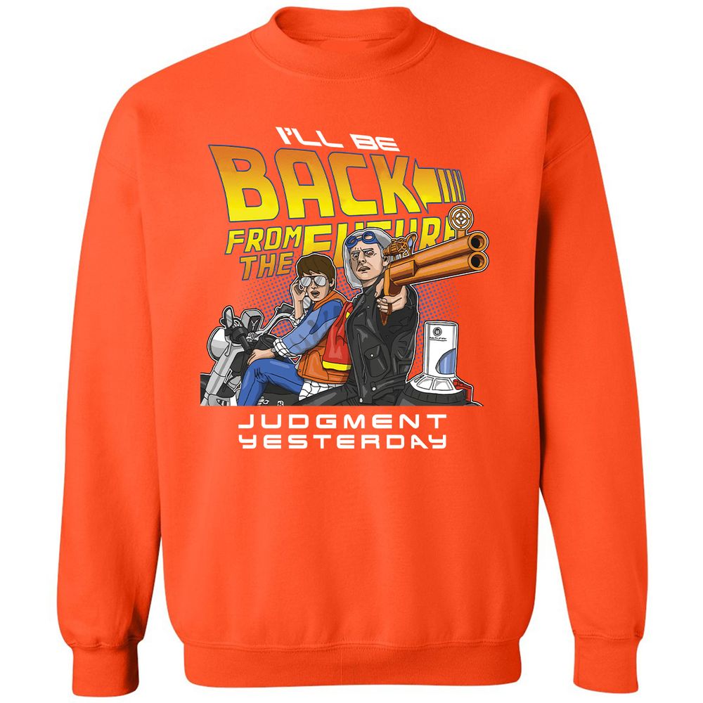 Classic Unisex Sweatshirt - L8Y3HT1B - Orange - 10