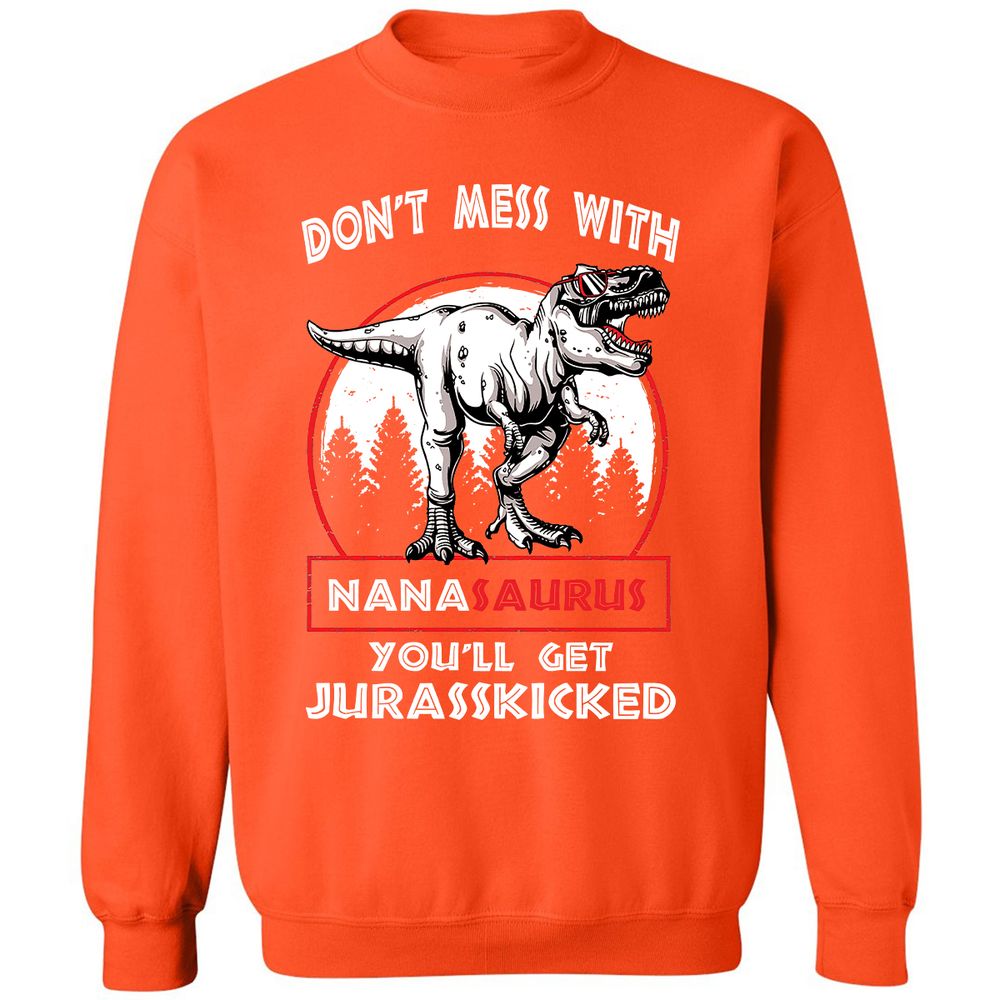 Classic Unisex Sweatshirt - Q4H16CZ6 - Orange - 10