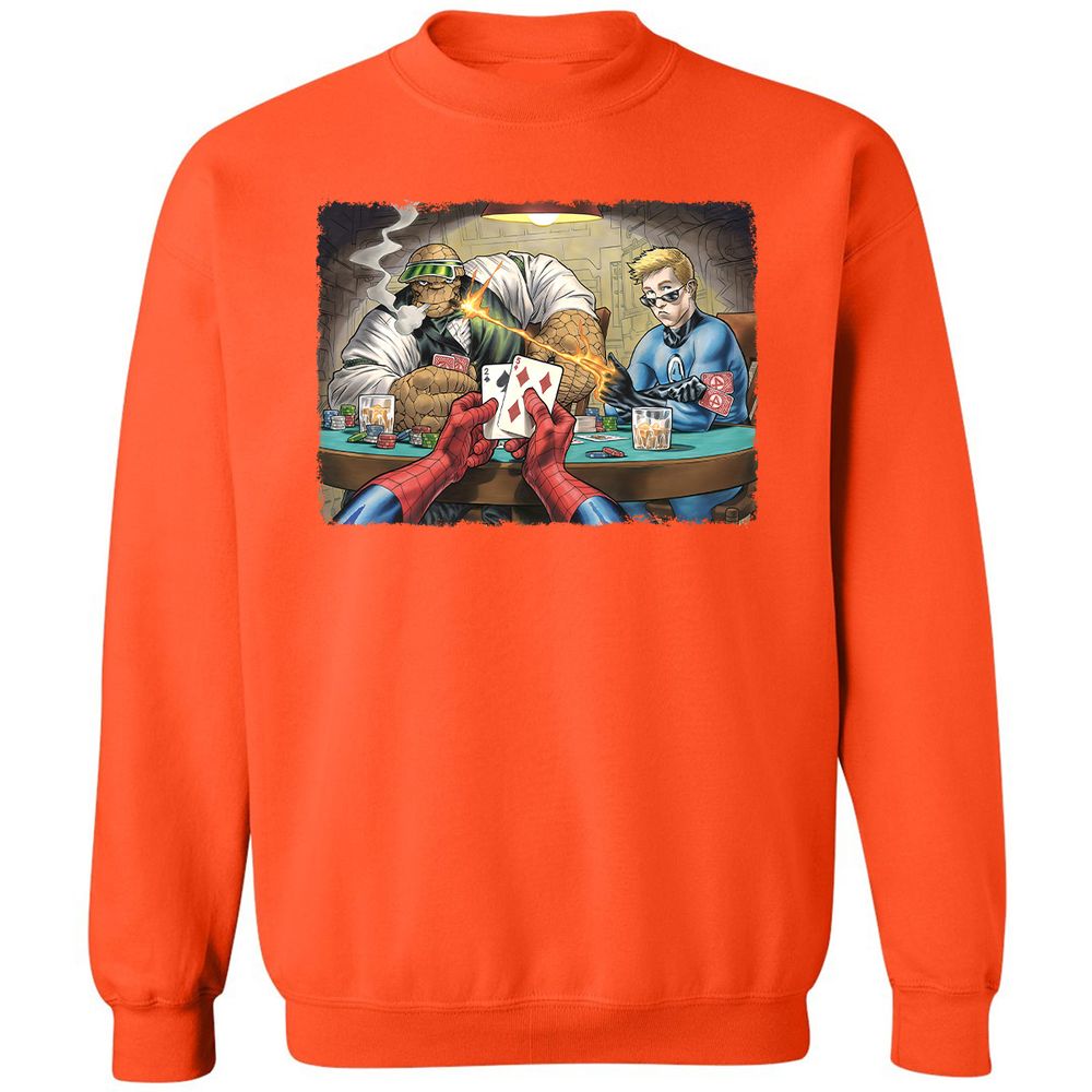 Classic Unisex Sweatshirt - 47WDEUR4 - Orange - 10