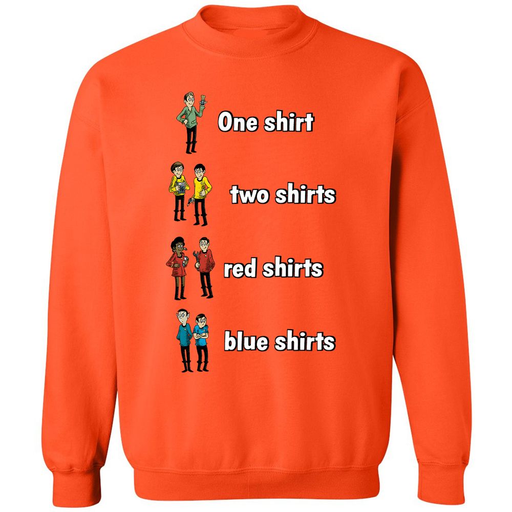 Classic Unisex Sweatshirt - JBCAKKHW - Orange - 10