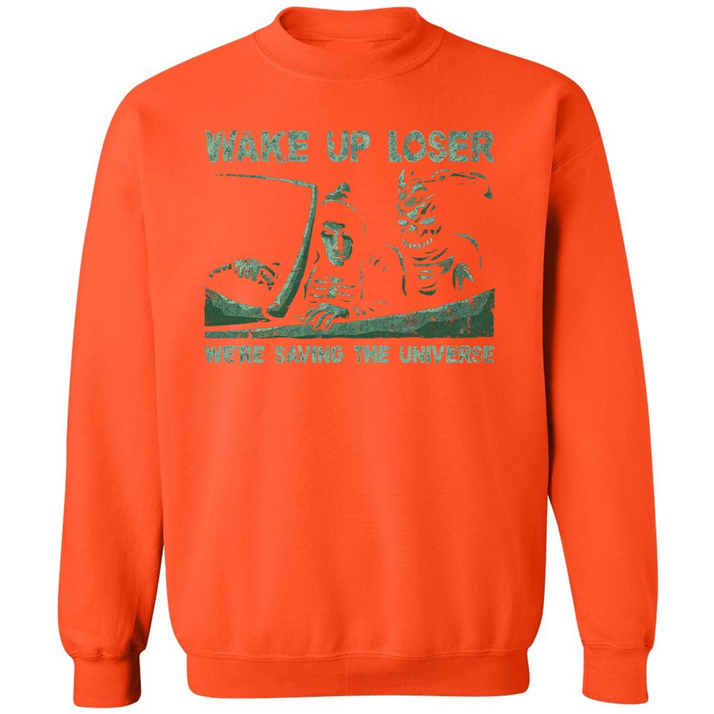 Classic Unisex Sweatshirt - NEVNZQYE - Orange - 10