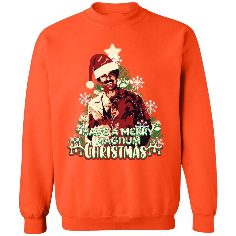 Classic Unisex Sweatshirt - ZUN4J67T - Orange - 10