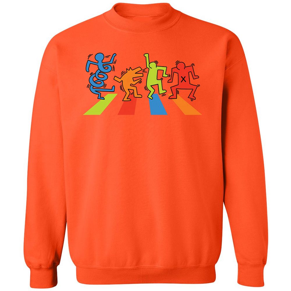 Classic Unisex Sweatshirt - H19TFXNB - Orange - 10
