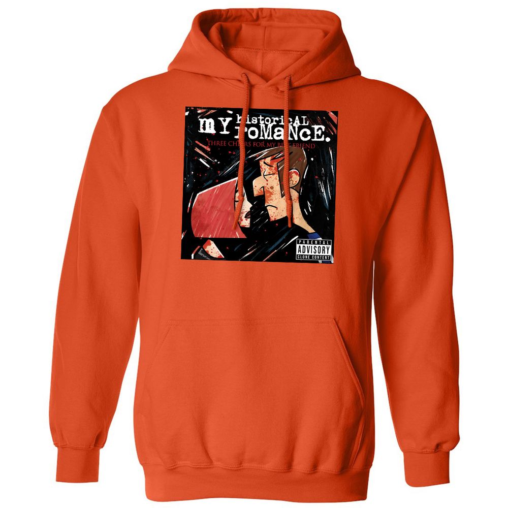 Classic Unisex Hoodie - FHD7BHLQ - Orange - 10