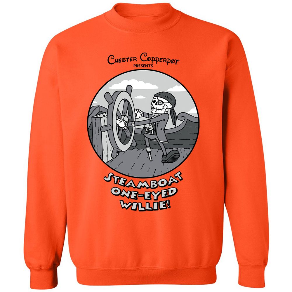 Classic Unisex Sweatshirt - 5MXMJNYH - Orange - 10