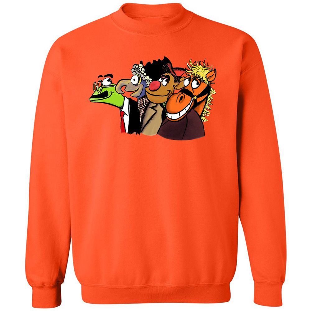 Classic Unisex Sweatshirt - 5V3D8WXD - Orange - 10