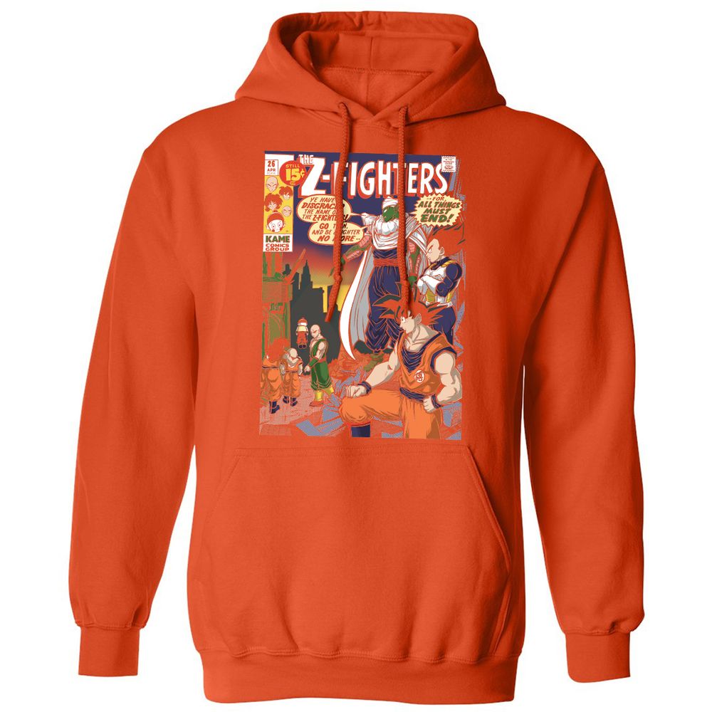 Classic Unisex Hoodie - EUBVJETP - Orange - 10