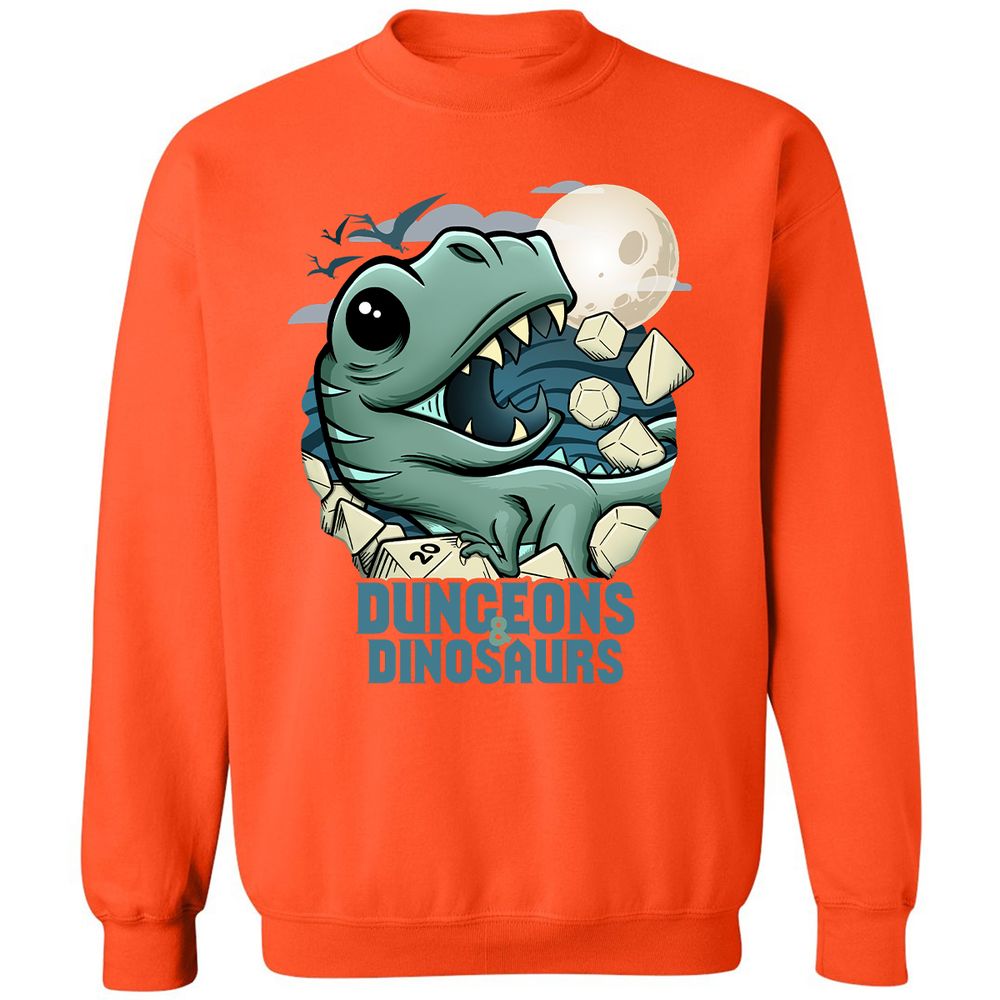 Classic Unisex Sweatshirt - F5J8EB2S - Orange - 10