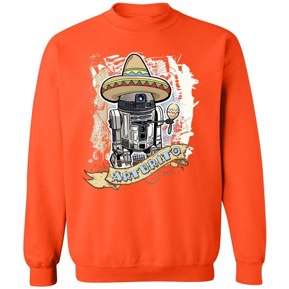 Classic Unisex Sweatshirt - 1U4FKY41 - Orange - 10