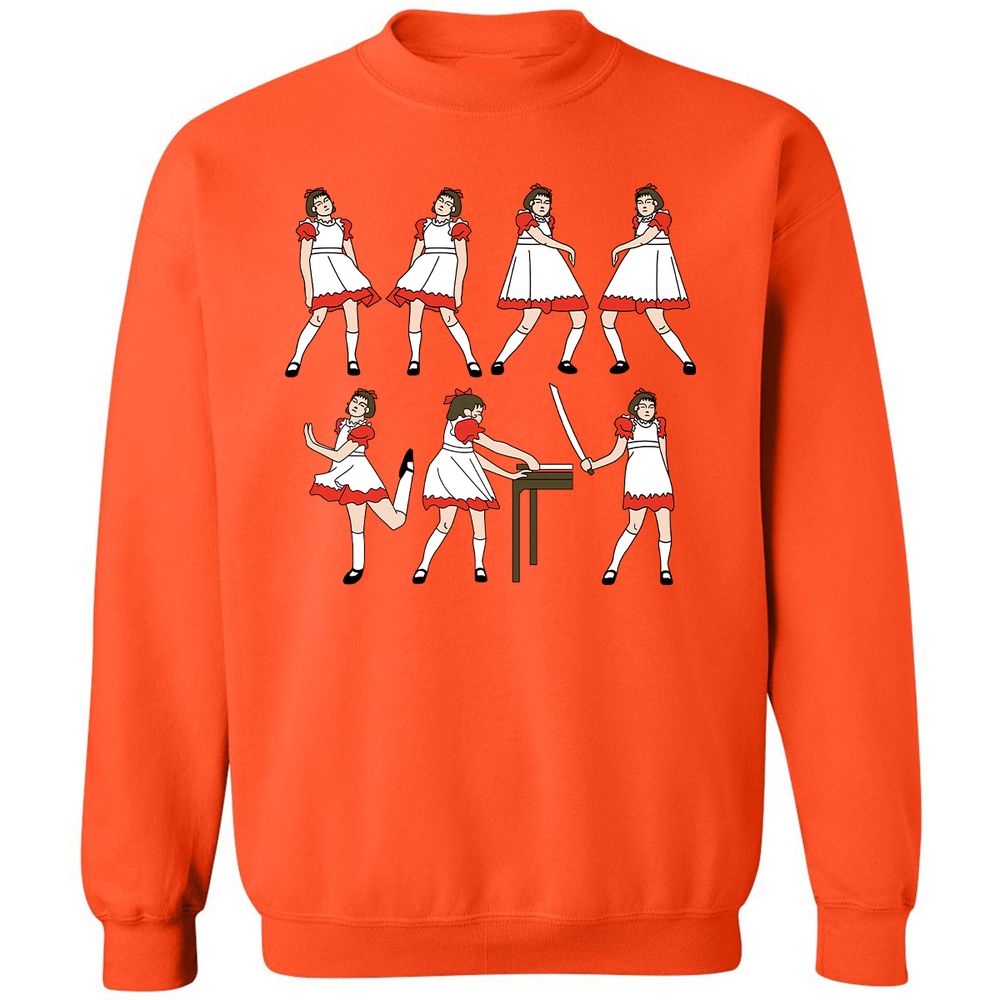 Classic Unisex Sweatshirt - 8HYCHWFX - Orange - 10
