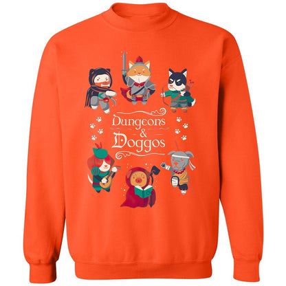 Classic Unisex Sweatshirt - AFYBJNGA - Orange - 10